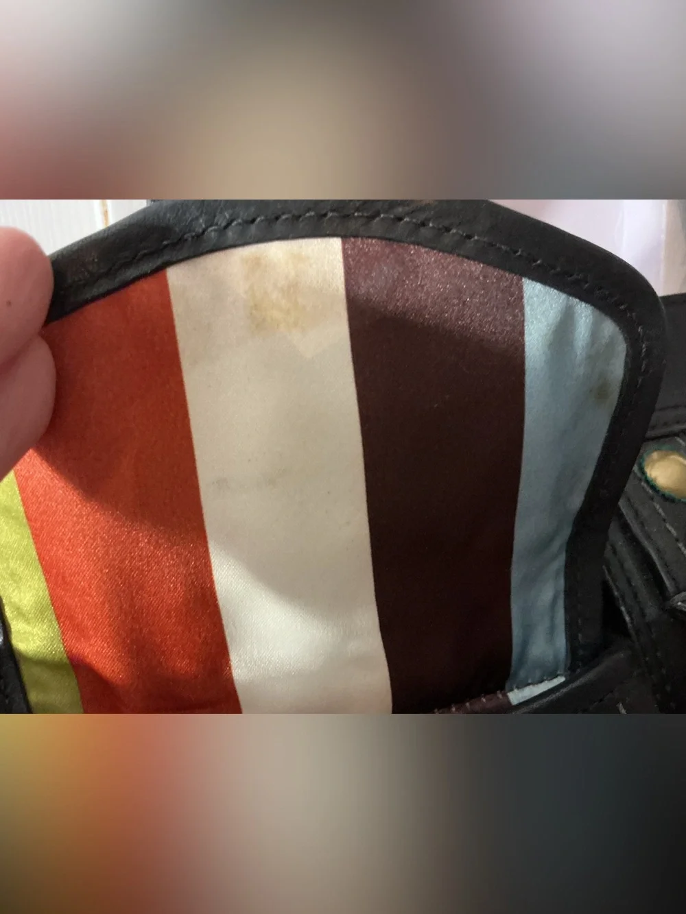 Authentic Coach Legacy Mandy Bag with Gold Hardware